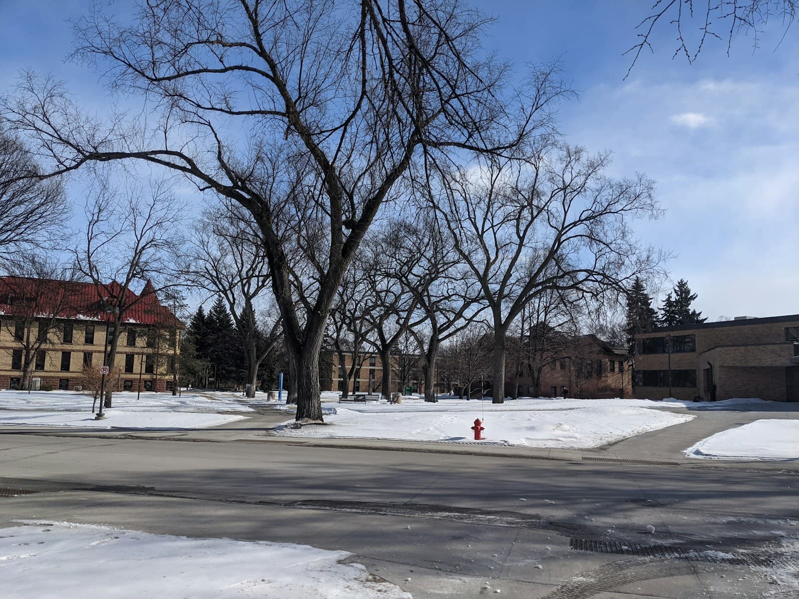 Fargo, North Dakota cityscape and street view