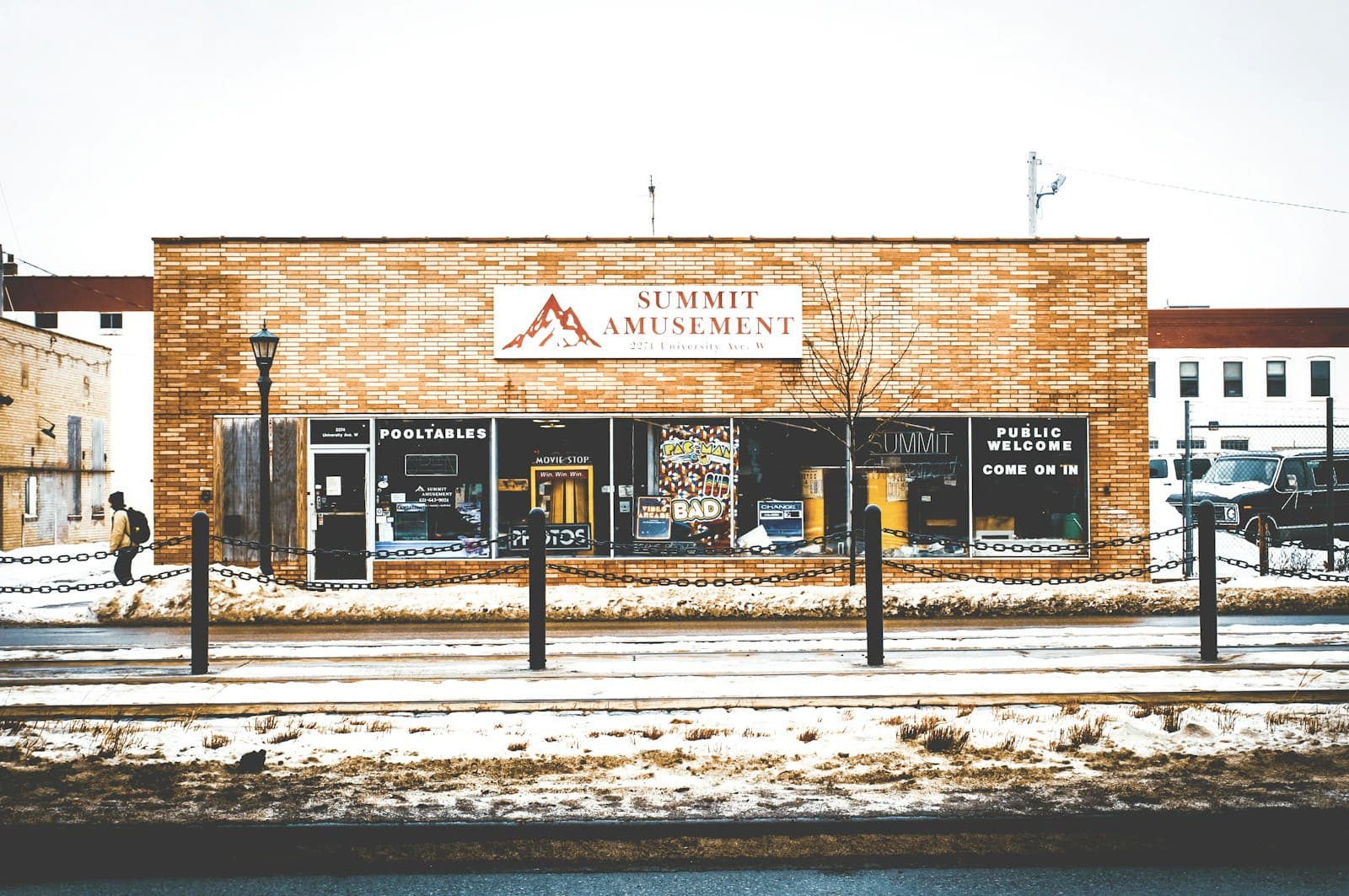 St. Paul, Minnesota cityscape and street view