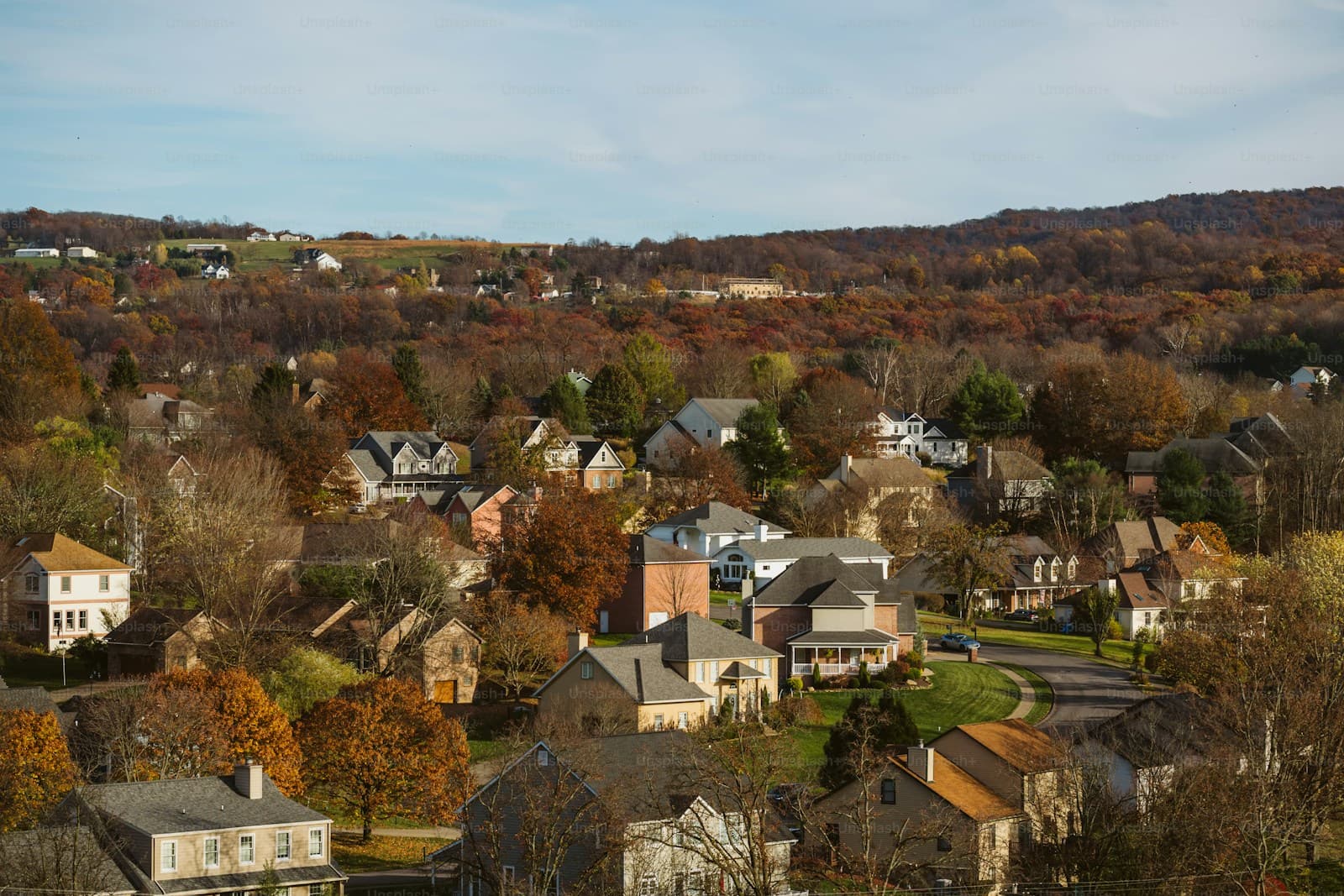 Stamford, Connecticut cityscape and street view