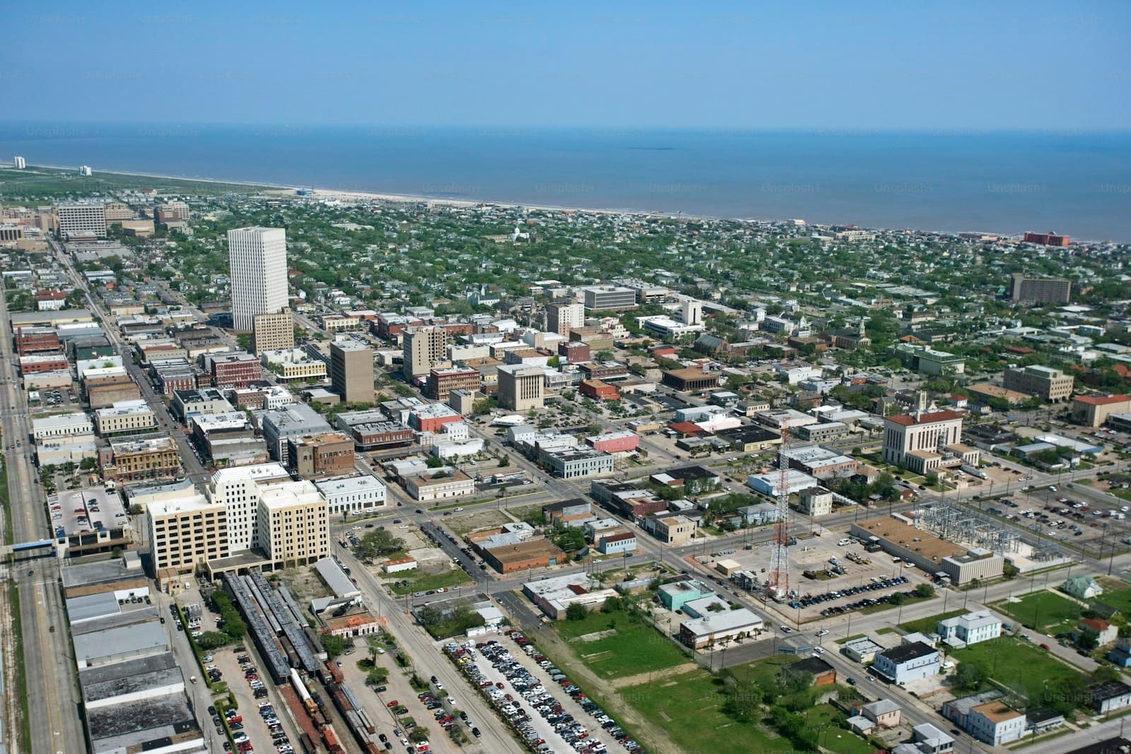 South Carolina cityscape and street view