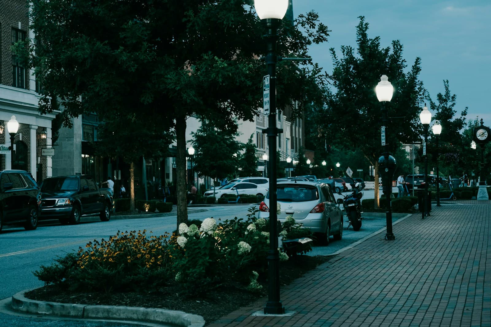 South Carolina cityscape and street view