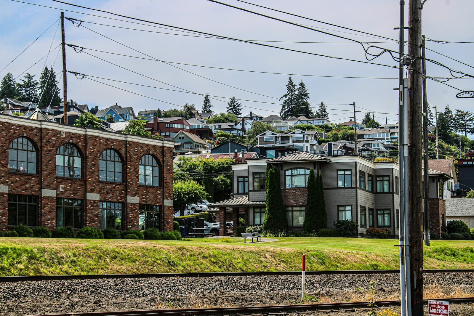 Tacoma, Washington cityscape and street view