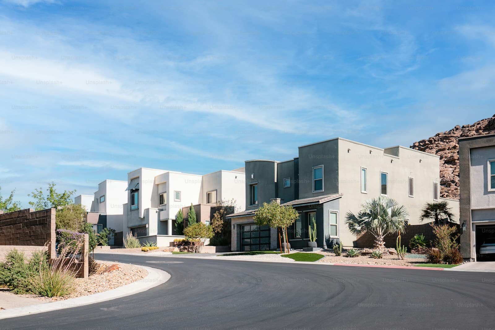 Henderson, Nevada cityscape and street view
