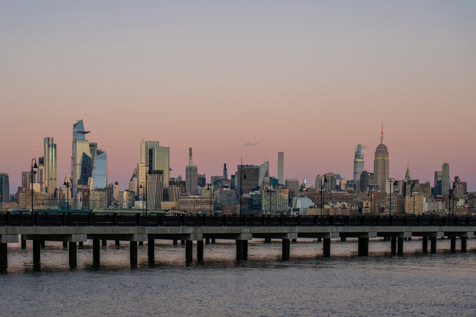 New Jersey cityscape and street view
