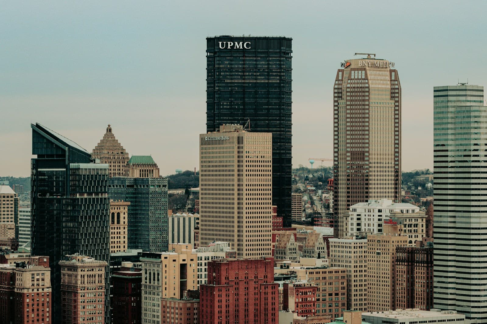 Pennsylvania cityscape and street view