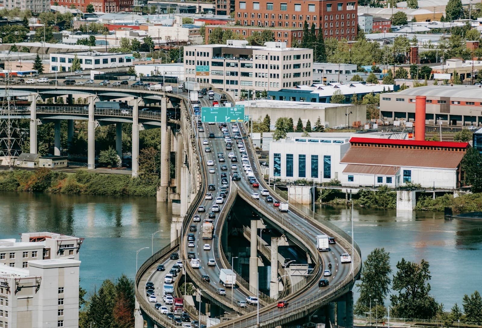 Idaho cityscape and street view