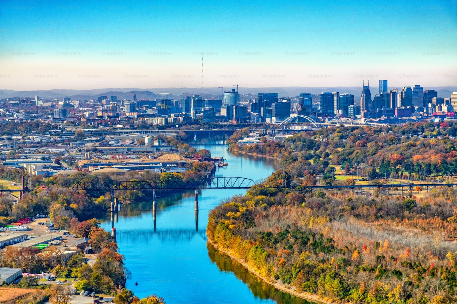 Lexington, Kentucky cityscape and street view