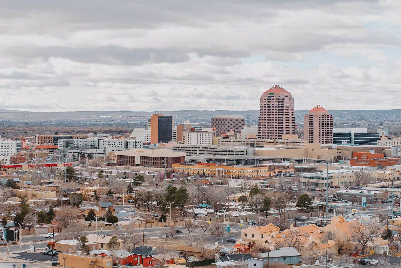 Lincoln, Nebraska cityscape and street view