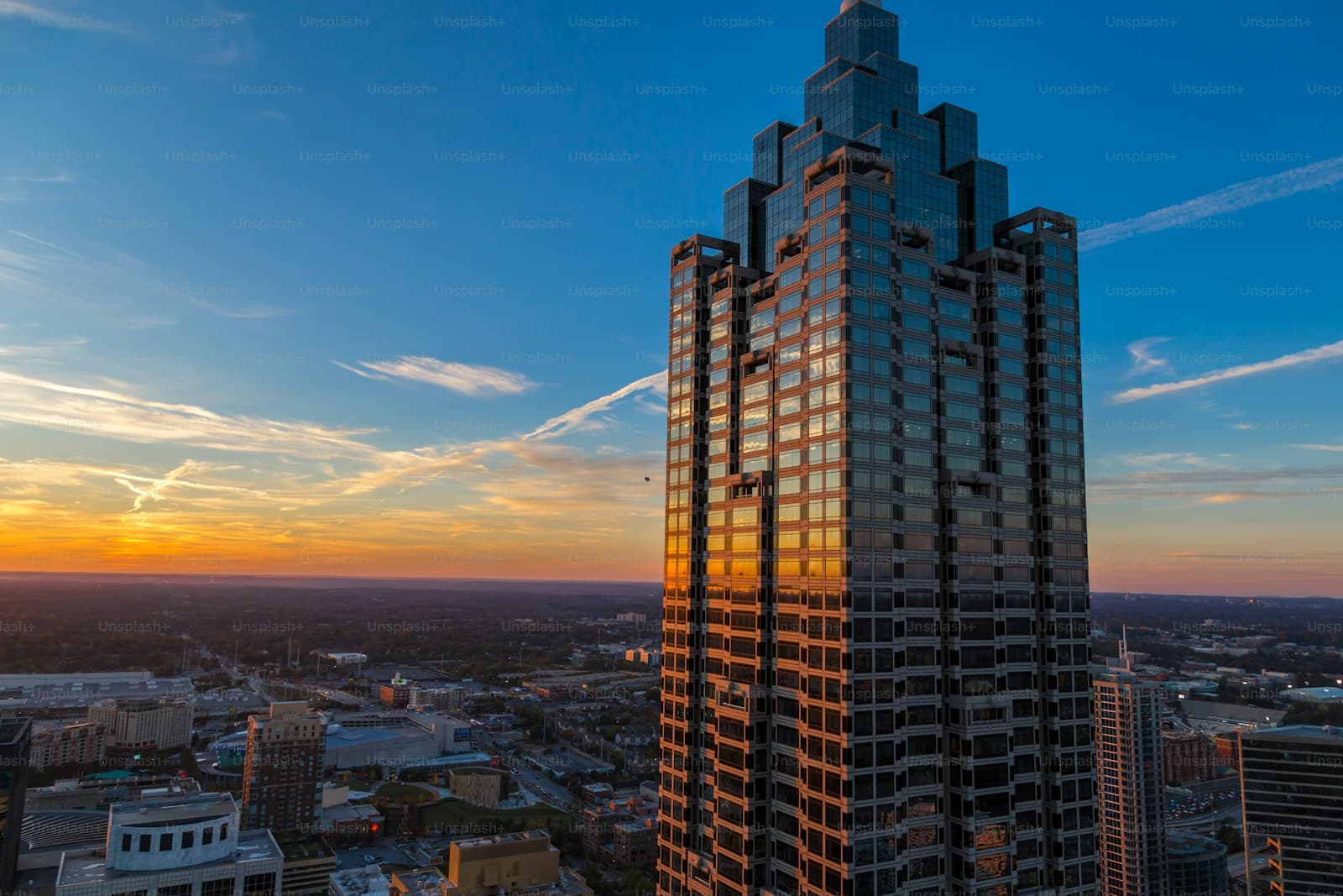 Georgia cityscape and street view