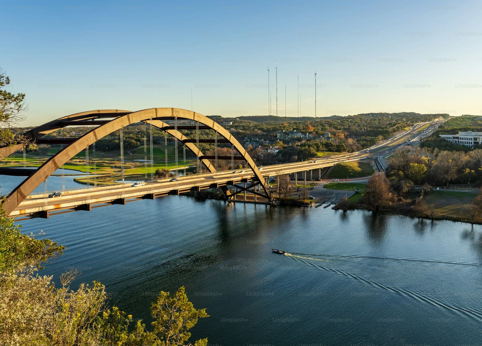 Arkansas cityscape and street view