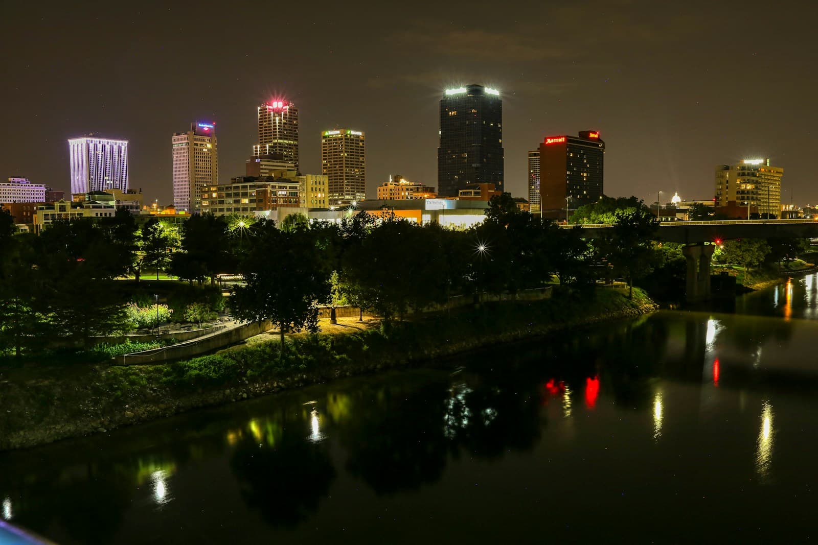 Arkansas cityscape and street view