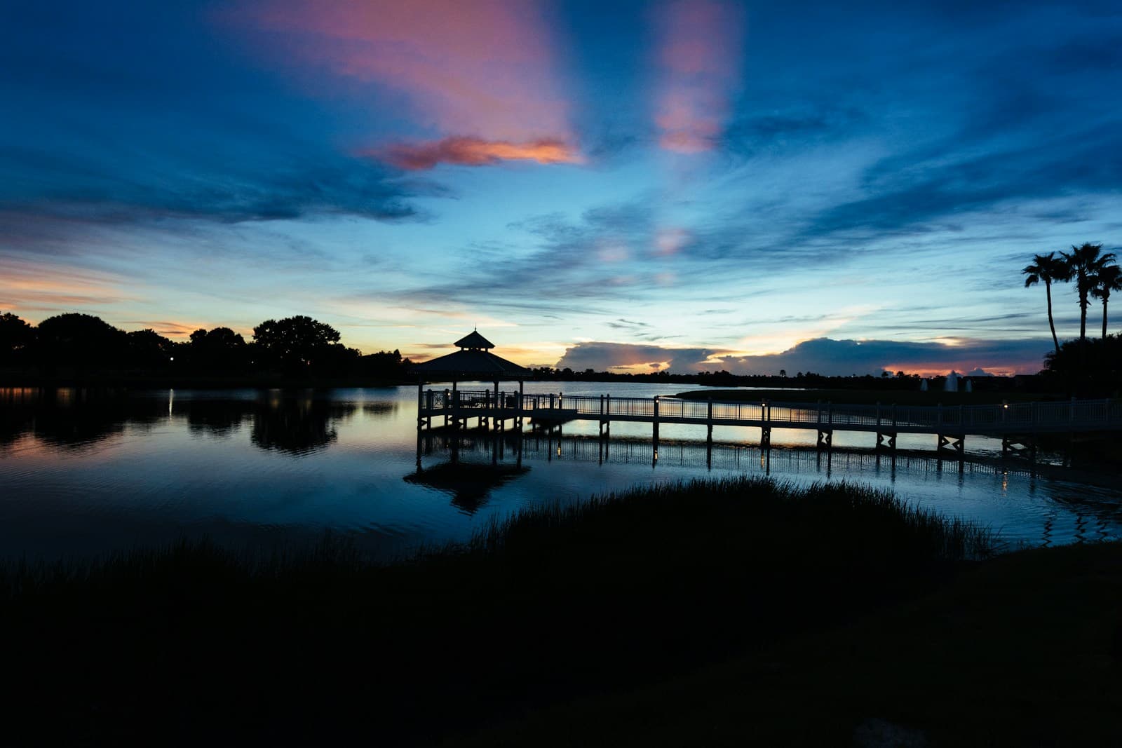 Port St. Lucie, Florida cityscape and street view