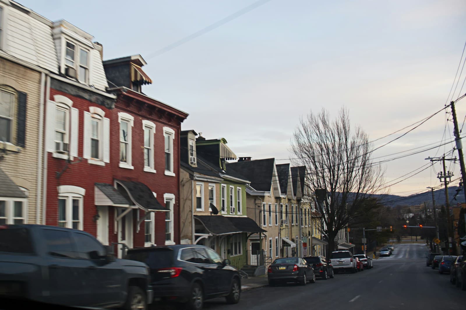 Allentown, Pennsylvania cityscape and street view