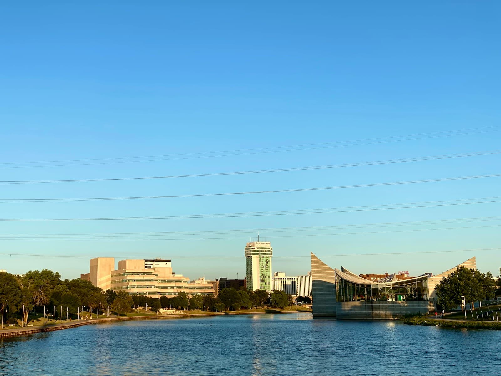 Wichita, Kansas cityscape and street view