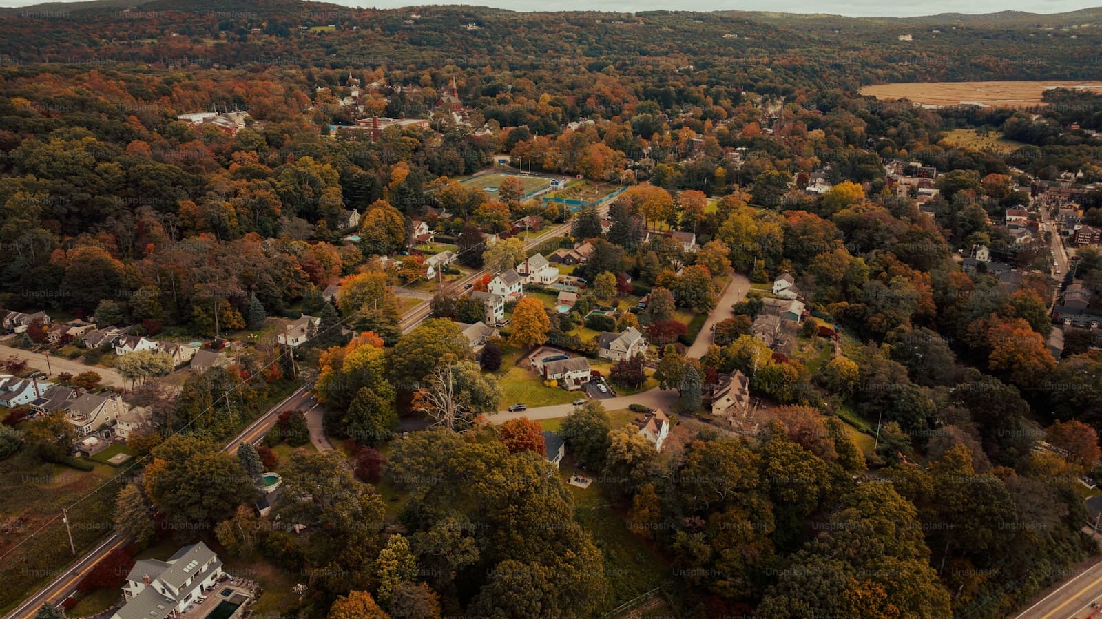 Stamford, Connecticut cityscape and street view