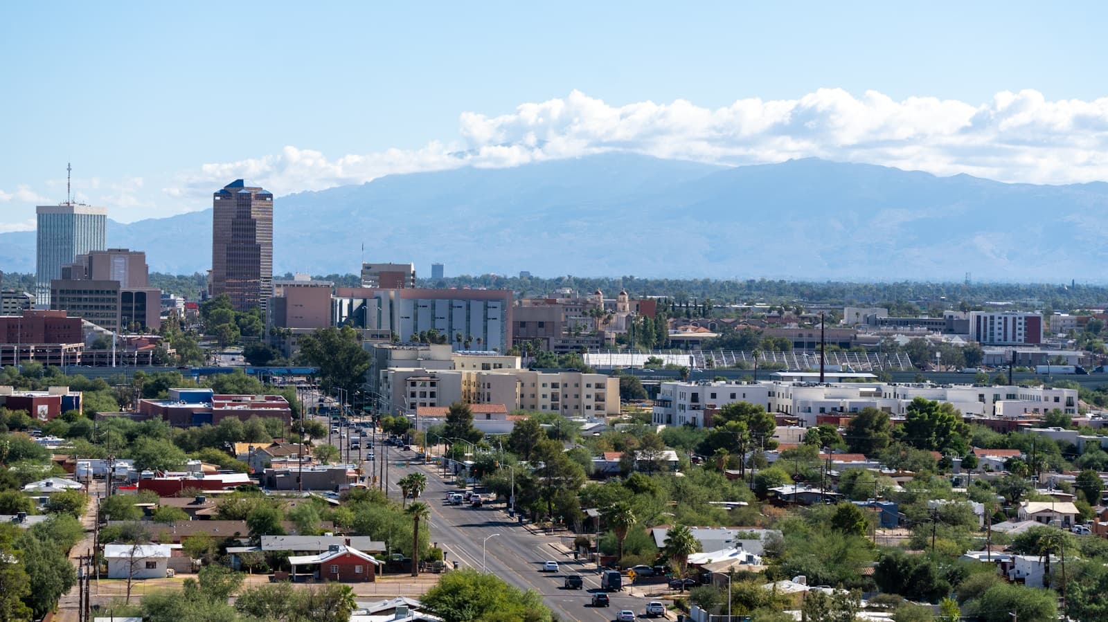 Arizona cityscape and street view