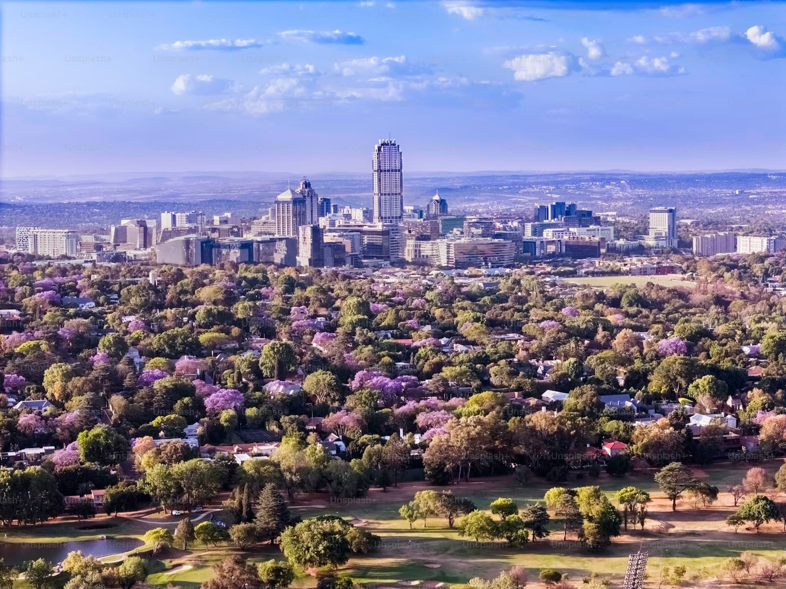 Lubbock, Texas cityscape and street view
