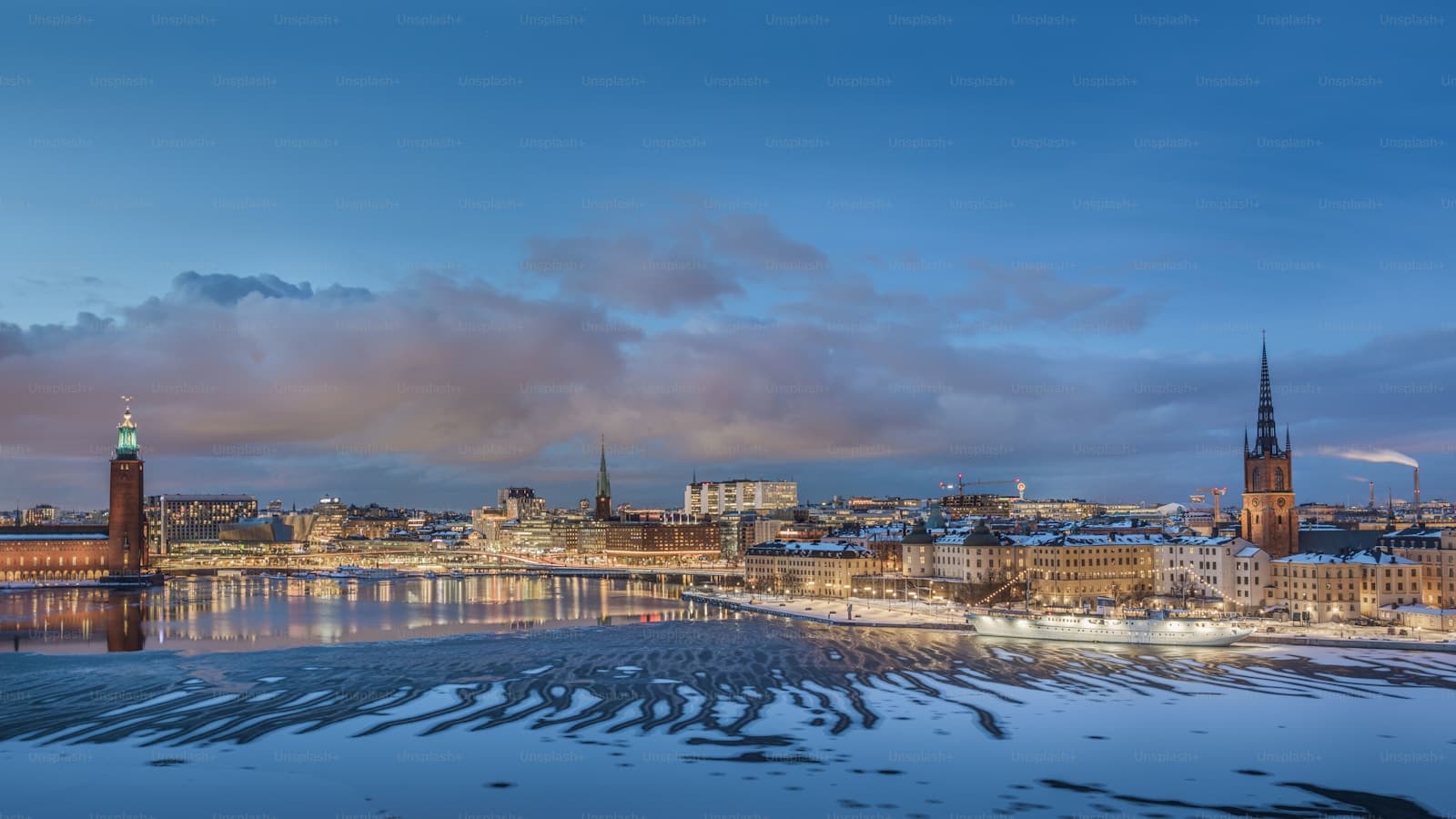 Alaska cityscape and street view